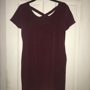 Maroon Dress